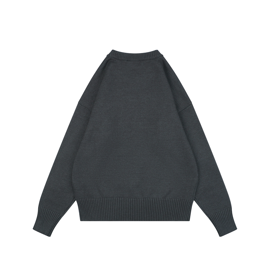 AMI Paris Heart-Jacquard Crew-Neck Sweater