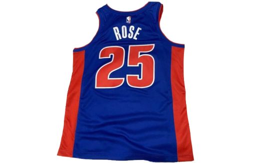 Nike Derrick Rose Detroit Pistons 2022/23 Icon Edition Jersey | No. 25