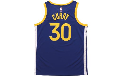 Nike Golden State Warriors Curry No. 30 SW Fan Edition Jersey, 2020–21 Blue