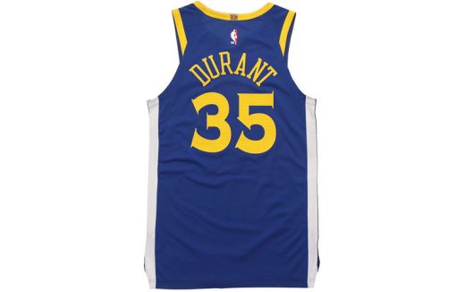 Nike KD Warriors Blue Icon Edition Authentic Basketball Jersey