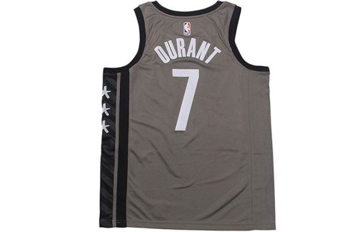 Nike Durant No. 7 2019–2020 SW Fan Edition Basketball Jersey - Gray
