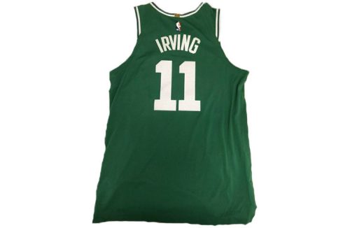 Nike Boston Celtics Kyrie Irving No. 11 Icon Edition 2018 Player Jersey, Green