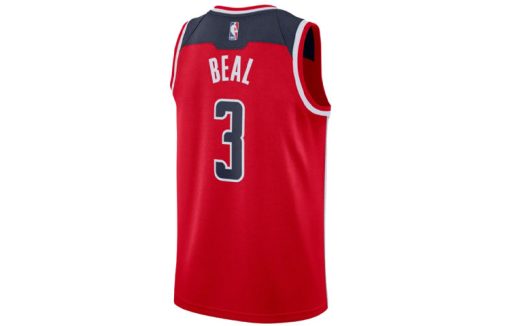 Nike Bradley Beal Washington Wizards Swingman Jersey - Red/Black