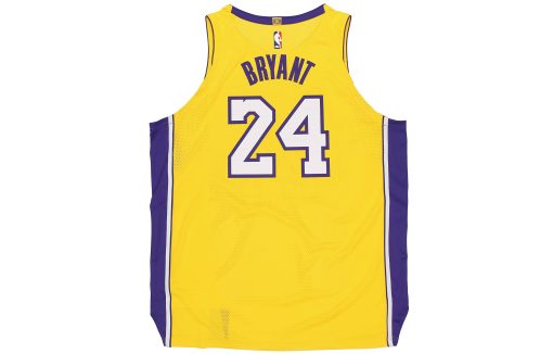 Nike Los Angeles Lakers Kobe No. 24 Icon Edition Authentic Jersey | Yellow