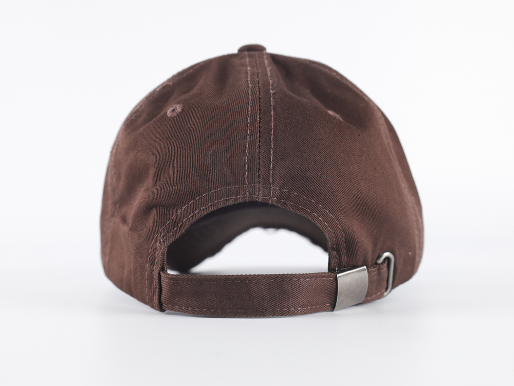 Chrome Hearts Distressed Baseball Cap – Brown | Cross Logo Metal Badge Hat