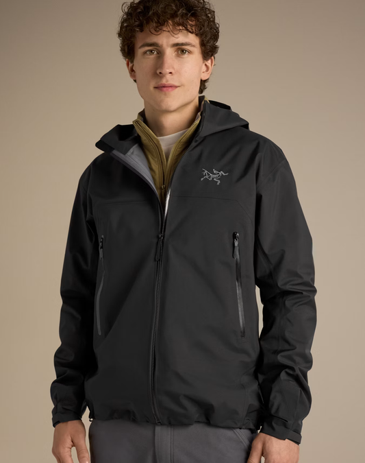 Arc'teryx Beta LT Men's Black Waterproof Shell Jacket