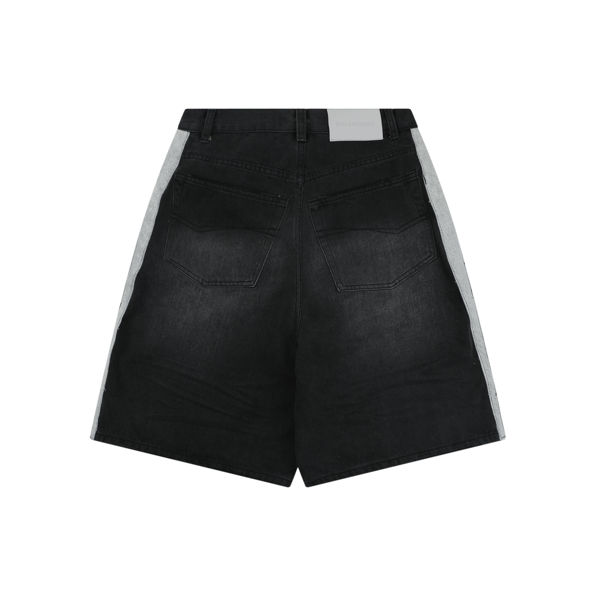 Balenciaga SS26 Piping Denim Shorts – Men's