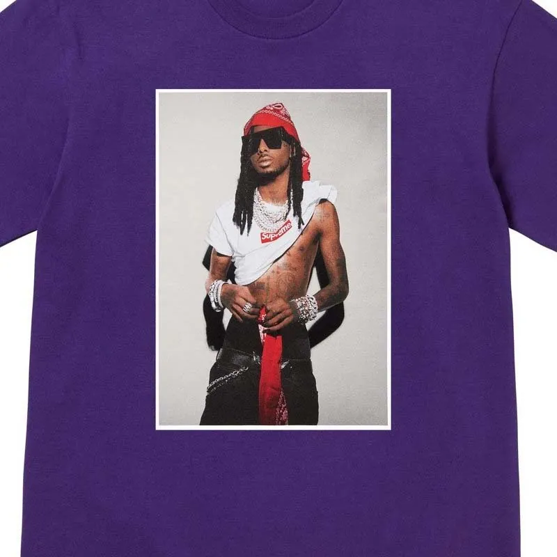 Supreme Playboi Carti Photo Tee | Purple