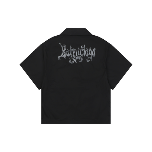 Balenciaga Men's Short-Sleeve Shirt