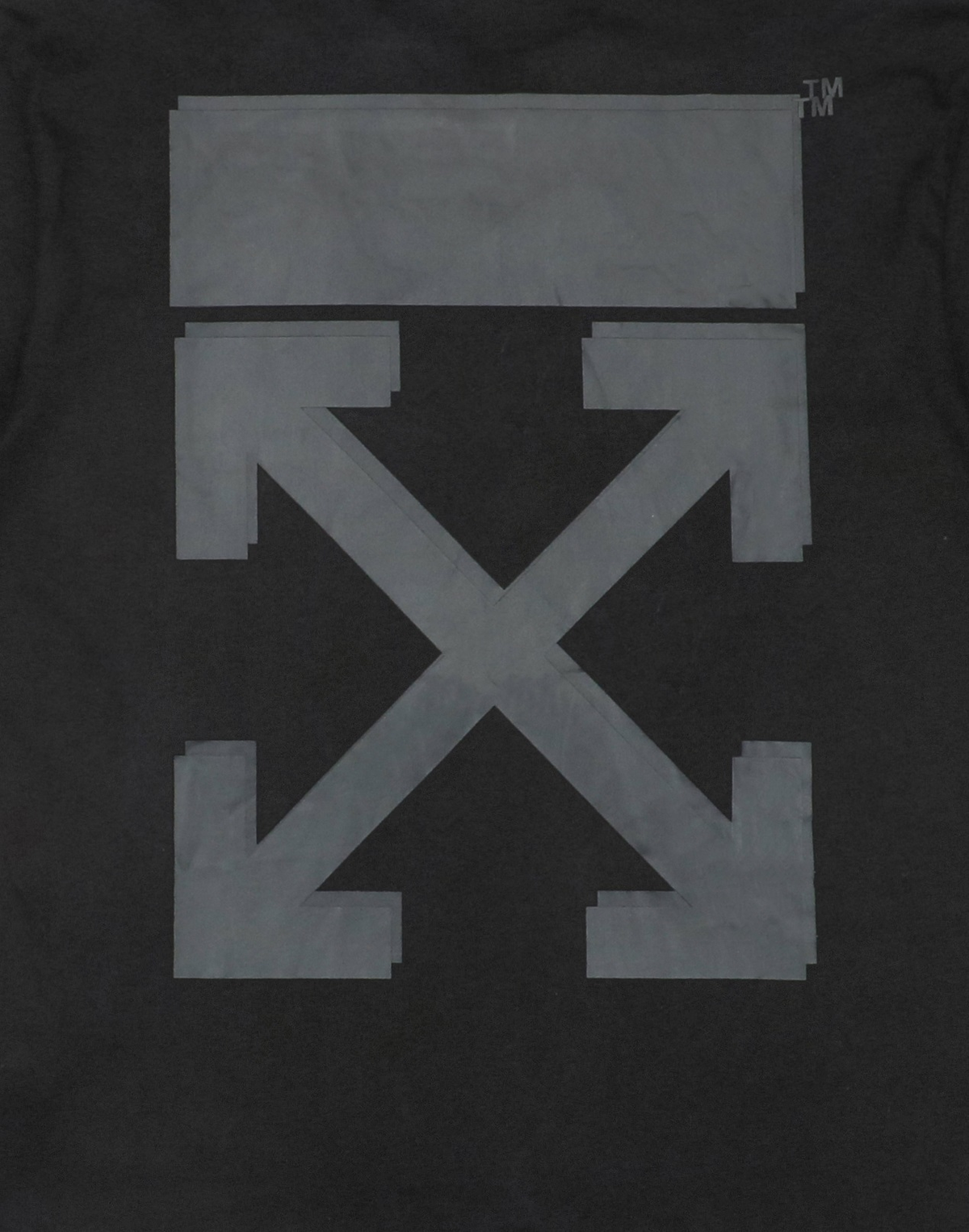 Off-White Layered Vinyl Arrow Print Short-Sleeve T-Shirt