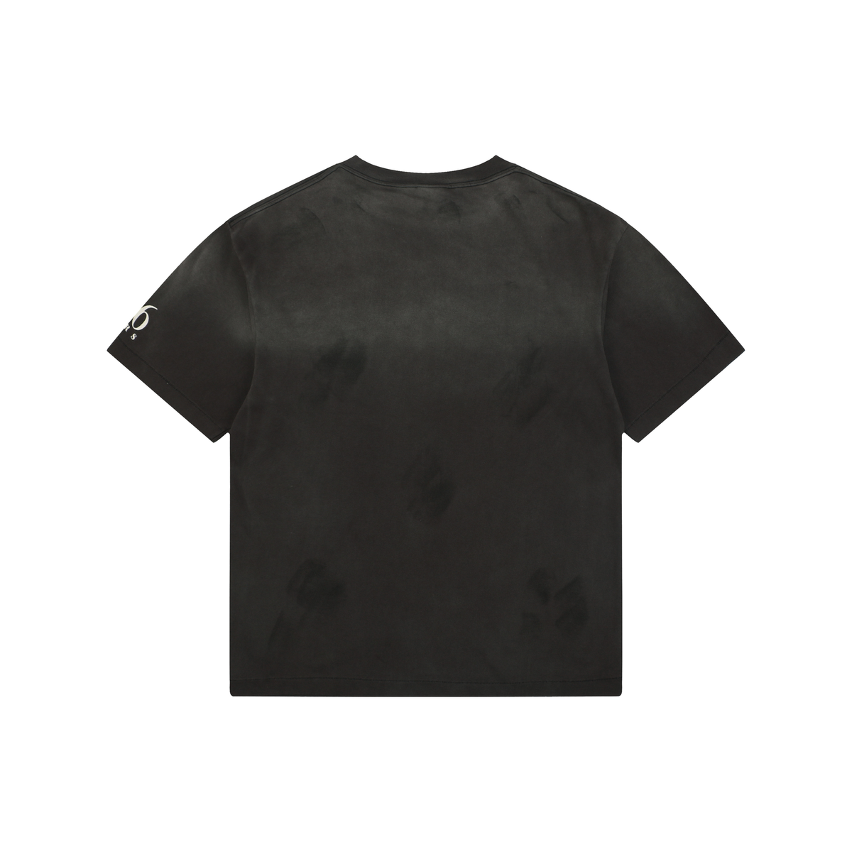 Saint Michael Rainbow SAINT Letter Print Short-Sleeve T-Shirt – Black