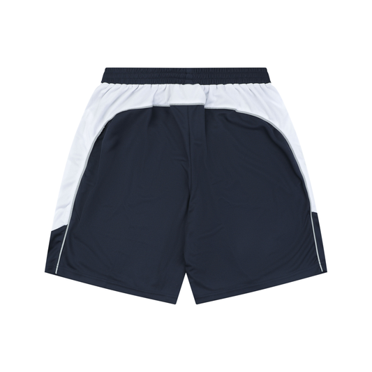 Balenciaga FW26 Soccer Jersey Color-Block Shorts