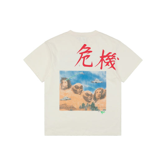 Saint Michael SS25 Alien Crisis Graphic Short-Sleeve T-Shirt