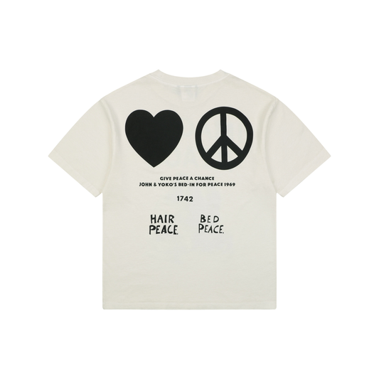 Saint Michael Anti-War Peace Manifesto Print Short-Sleeve T-Shirt