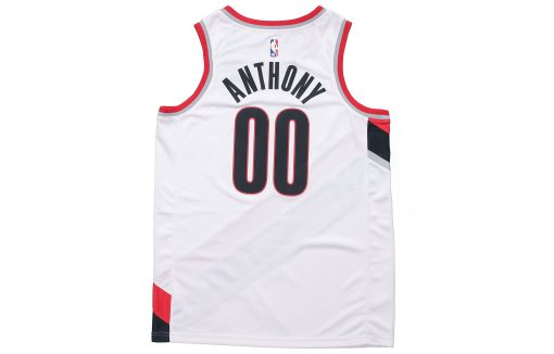 Nike Quick Dry Stripe Basketball Jersey | White/Black