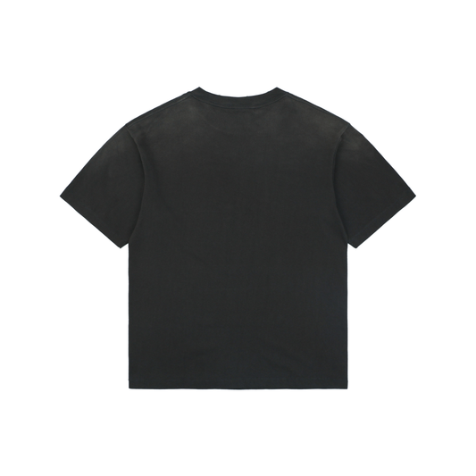 Saint Michael Short-Sleeve T-Shirt with Colorful Saint Signature Print