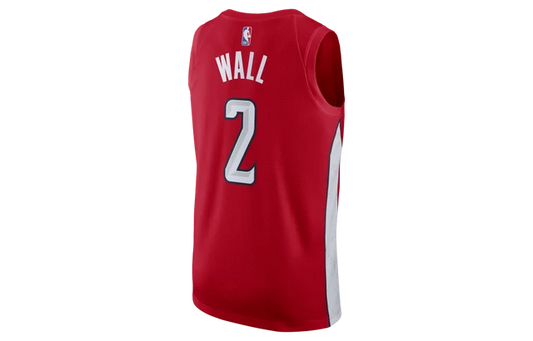 Nike John Wall Washington Wizards No. 2 Red Swingman Basketball Jersey