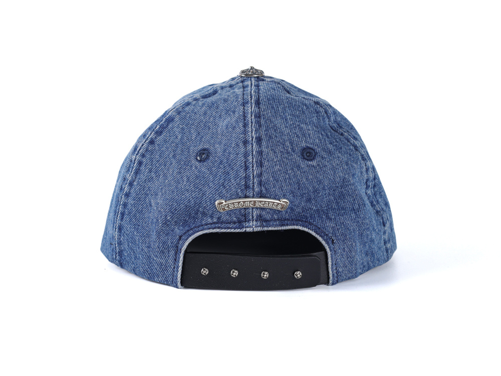 Chrome Hearts Vine & Sword Motif Hat in Blue