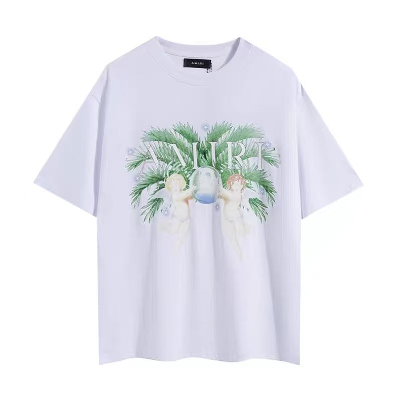 Amiri Logo Short-Sleeve T-Shirt - White