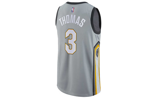 Nike Isaiah Thomas Cleveland Cavaliers City Edition Swingman Jersey - Grey
