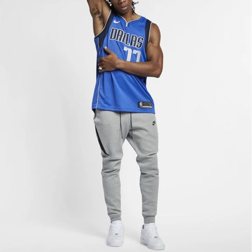 Nike Luka Doncic #77 Mavericks Jersey | Blue SW Fan Edition