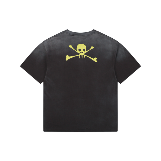 Saint Michael Hell Police Car Patrol Graphic Short-Sleeve T-Shirt