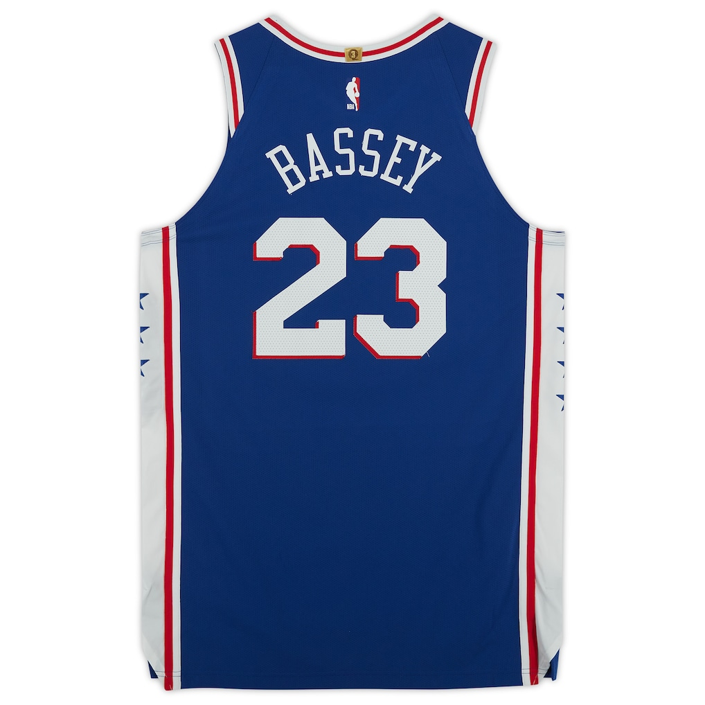 Nike Philadelphia 76ers #23 Blue Player-Issue Jersey