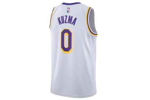 Nike Kuzma No. 0 Los Angeles Lakers SW Fan Edition Jersey - White