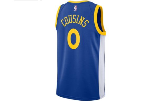 Nike DeMarcus Cousins Golden State Warriors 2020/21 Icon Edition Jersey | No. 0