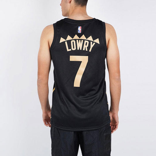 Nike Toronto Raptors No. 7 Retro SW Fan Edition Basketball Jersey - Black