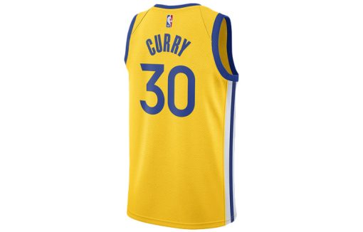 Nike Golden State Warriors Stephen Curry Swingman Basketball Jersey, Yellow
