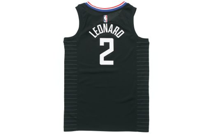 Air Jordan Los Angeles Clippers Leonard No. 2 Swingman Jersey - Black