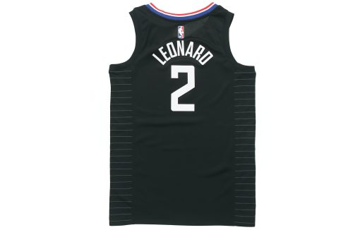Air Jordan Los Angeles Clippers Leonard No. 2 Swingman Jersey - Black