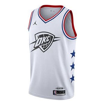 Nike Russell Westbrook 2019 All-Star Thunder Jersey, White
