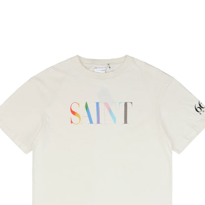 Saint Michael SS24 Iridescent SAINT Lettering T-Shirt