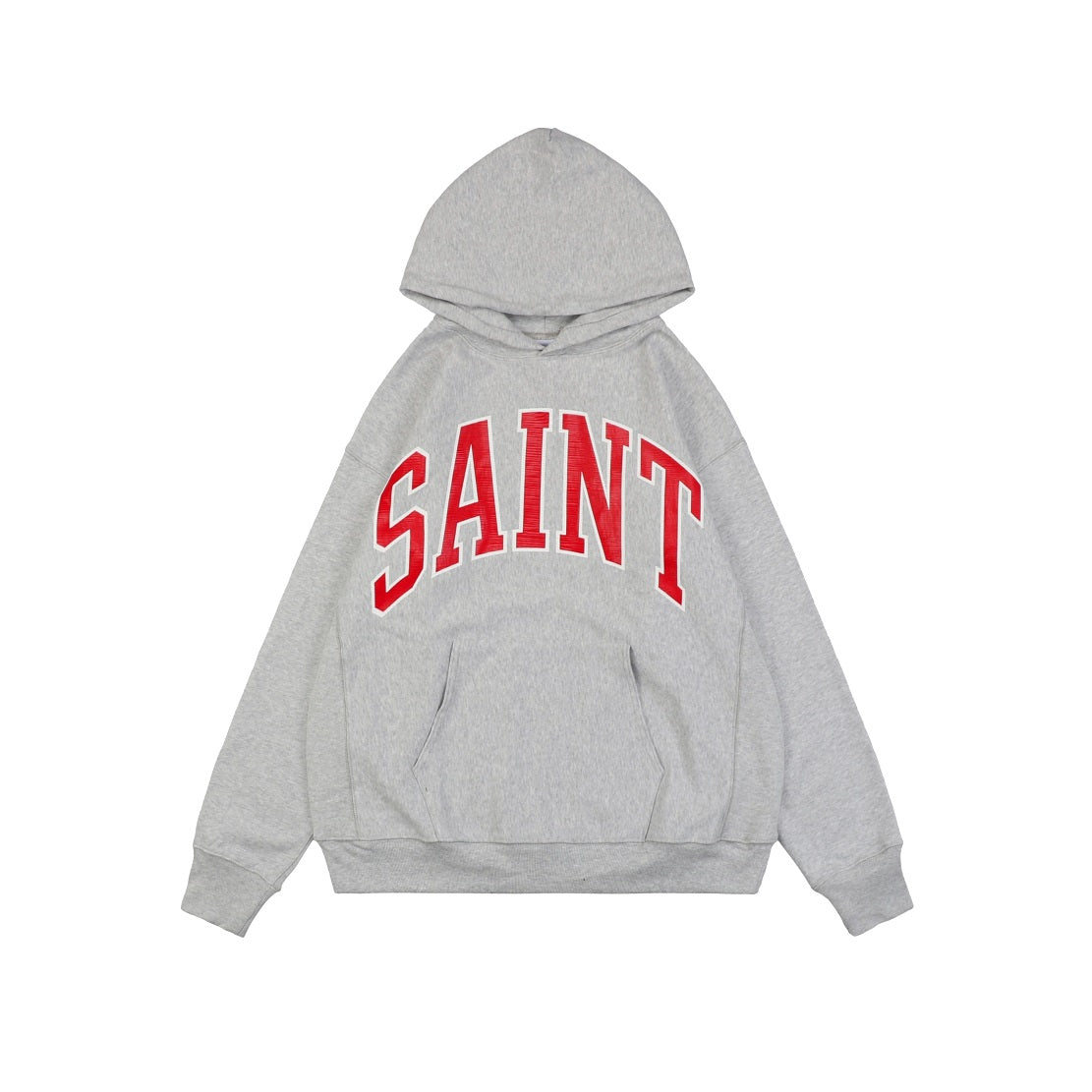 Saint Michael Saint Red Letter Print Hoodie