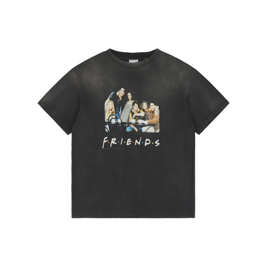 Saint Michael SS25 Friends Coffee-Drinking Graphic T-Shirt