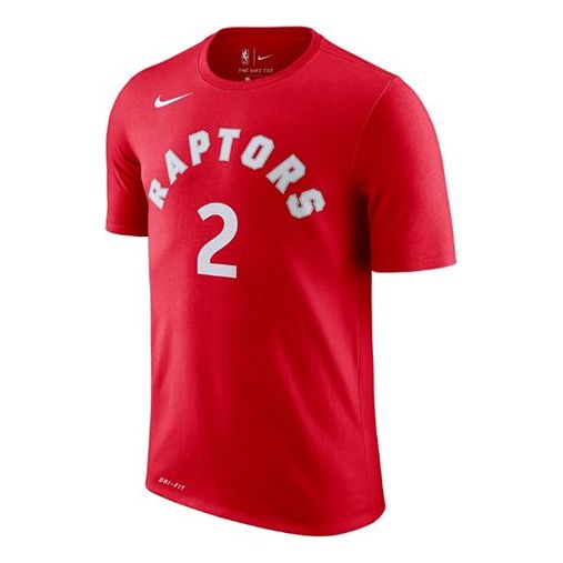 Nike Leonard Toronto Raptors Short-Sleeve Team Jersey, Red
