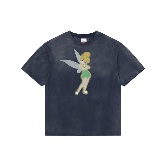 Saint Michael Tinker Bell Print Short-Sleeve T-Shirt