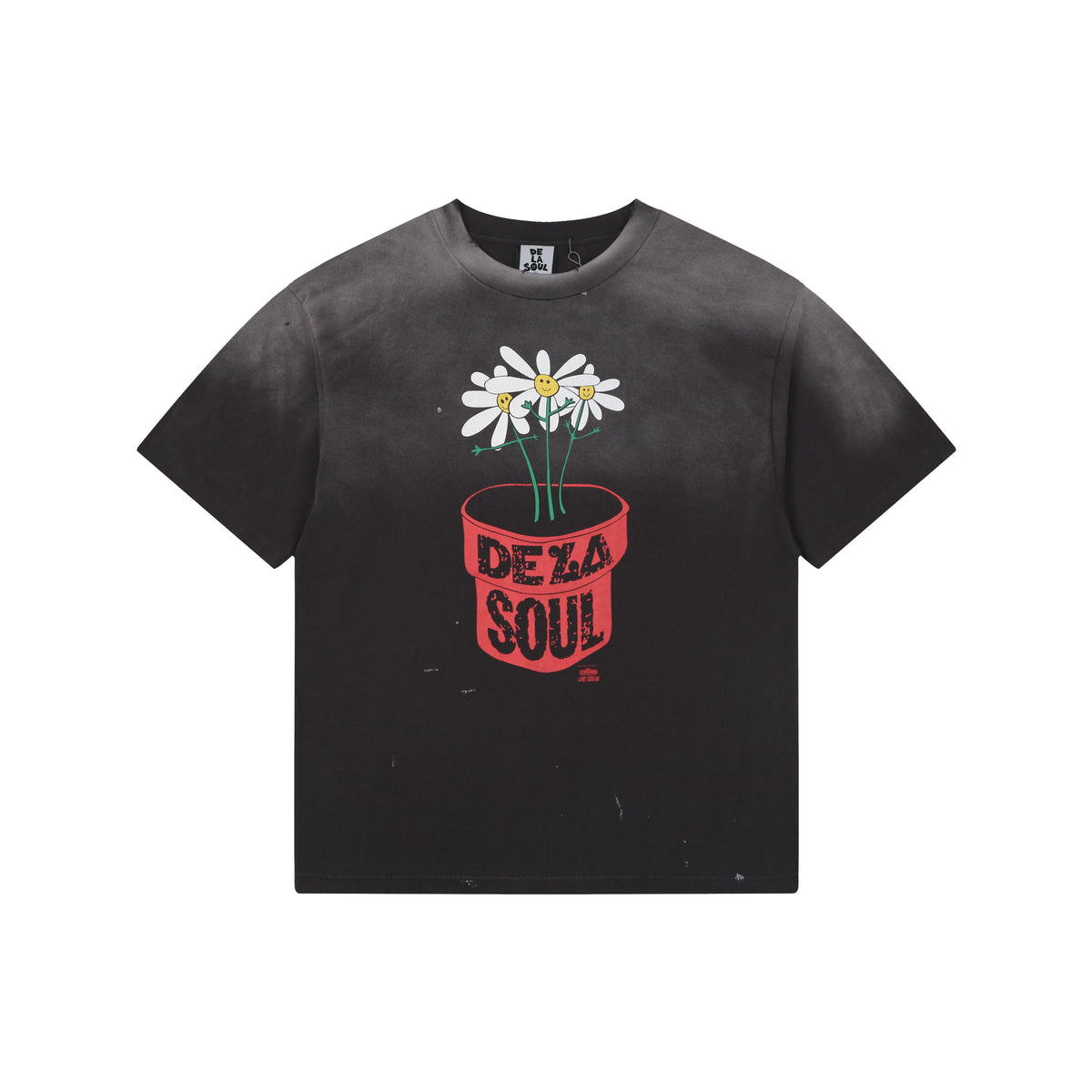 Saint Michael Potted Flower Print Short-Sleeve T-Shirt