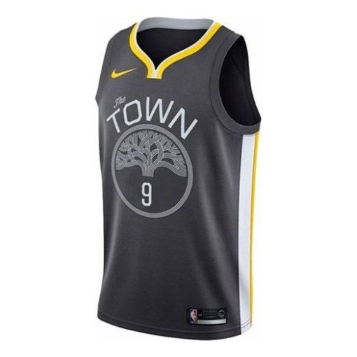 Nike Men's Golden State Warriors #9 Swingman Jersey, Anthracite