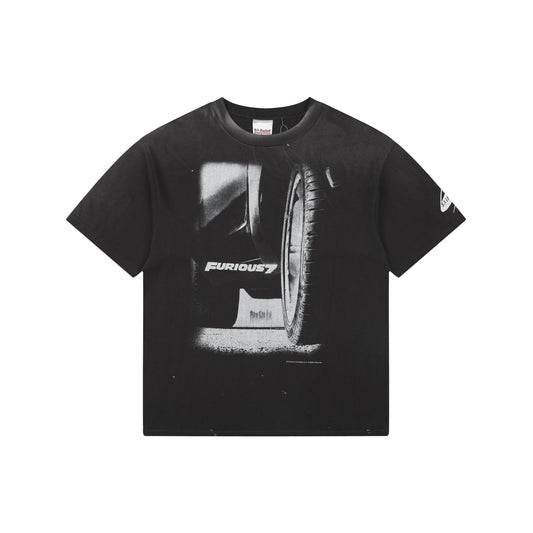 Saint Michael Fast & Furious 7 Graphic Short-Sleeve T-Shirt