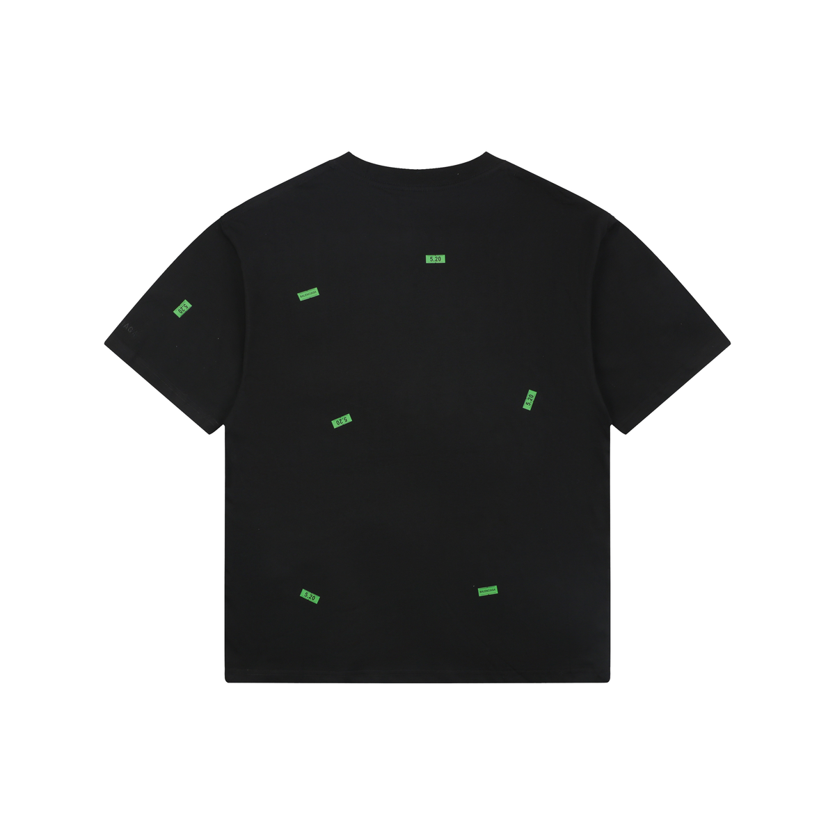 Balenciaga Printed Casual Crewneck T-Shirt