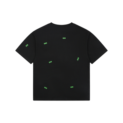 Balenciaga Printed Casual Crewneck T-Shirt