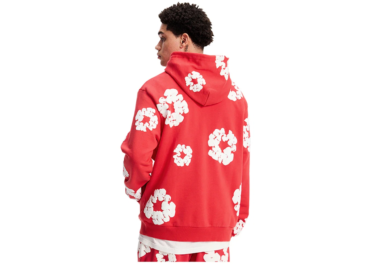 Denim Tears Cotton Wreath Sweatshirt | Red