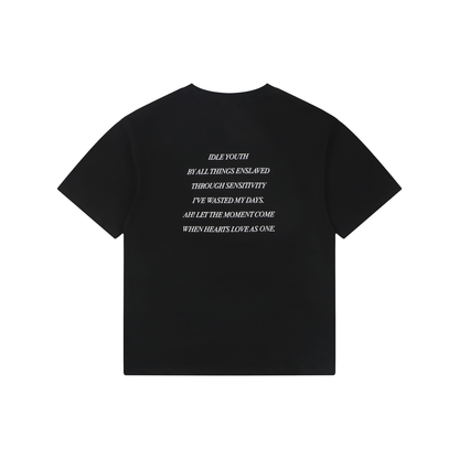 Balenciaga FW26 Dropped-Shoulder Crewneck T-Shirt – Men's