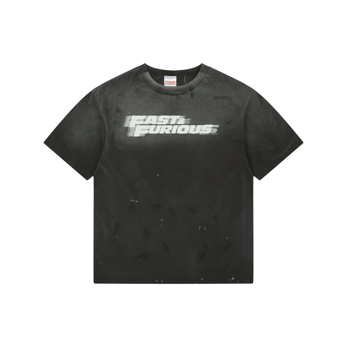 Saint Michael Fast & Furious Letter-Print Short-Sleeve T-Shirt