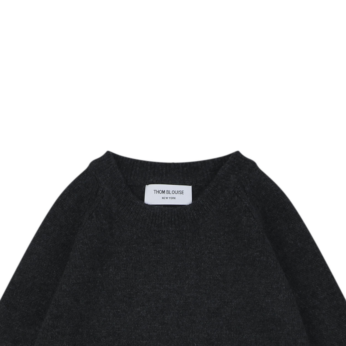 Thom Browne 4-Bar Wool Crewneck Sweater