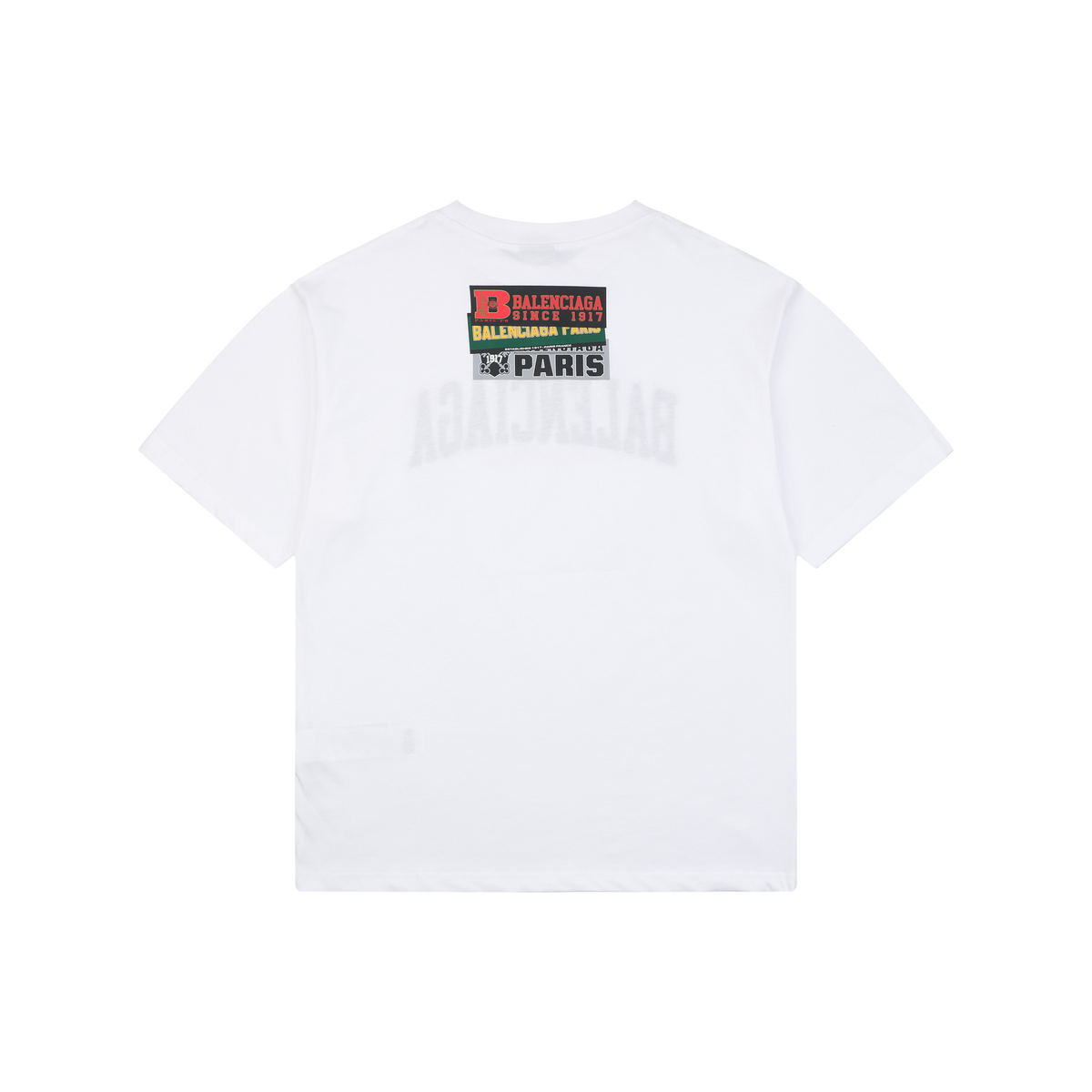 Balenciaga FW26 Sticker Graphic T-Shirt – Men's