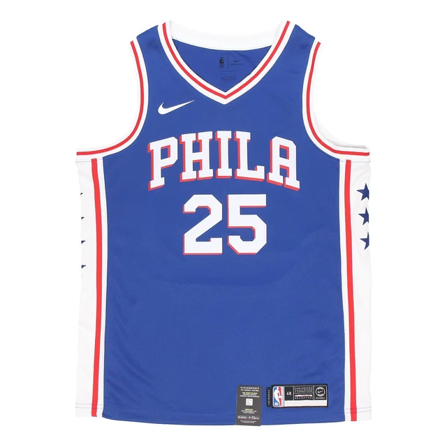 Nike  Philadelphia 76ers #25 Ben Simmons Swingman Jersey – Blue | Icon Edition